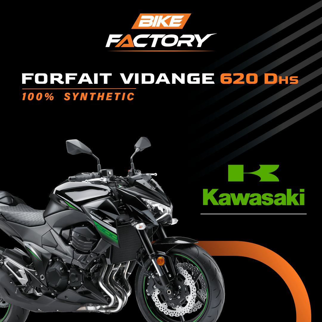 FORFAIT VIDANGE KAWASAKI Z800 100% Synthtic