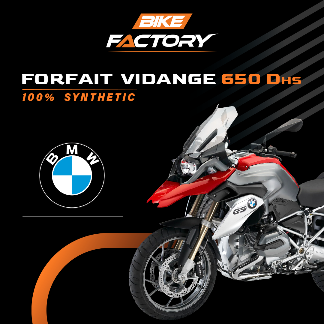 FORFAIT VIDANGE BMW GS 100% Synthtic