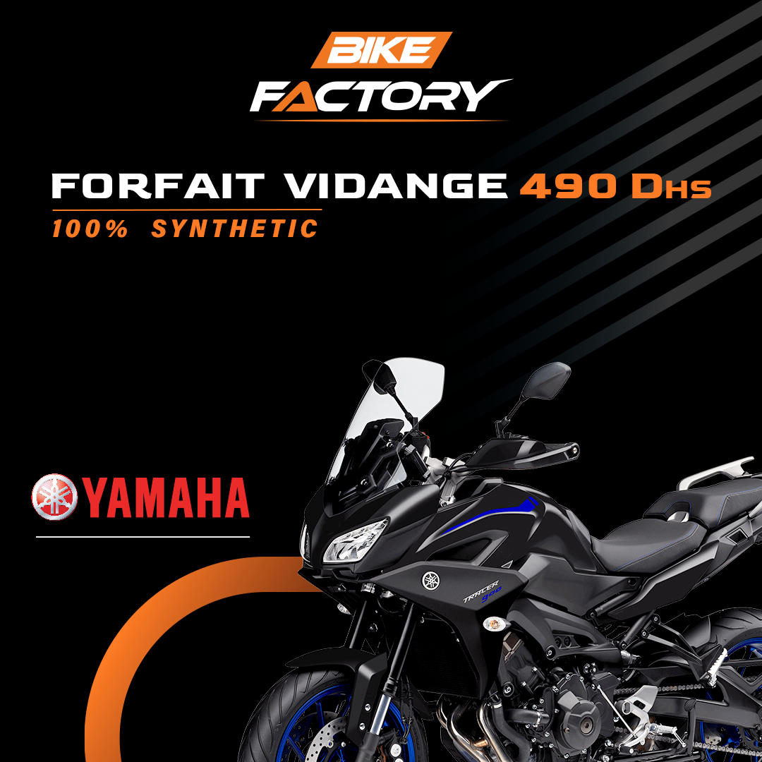 Forfait Vidange Yamaha Tracer 900 100% Synthtic