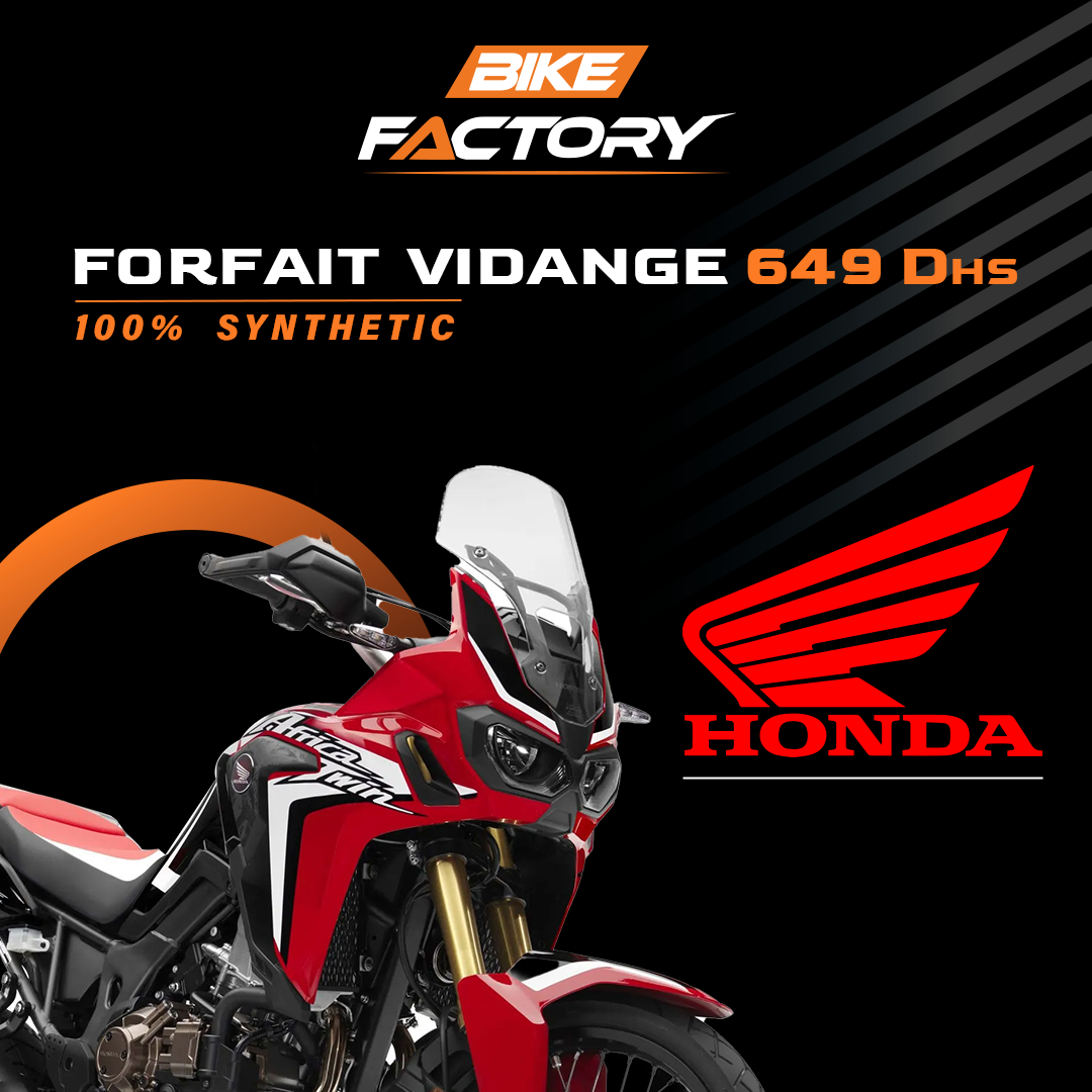 FORFAIT VIDANGE HONDA africa twin  100% Synthtic