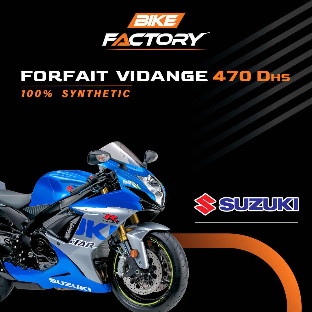 FORFAIT VIDANGE SUZUKI R GSX 100% Synthtic